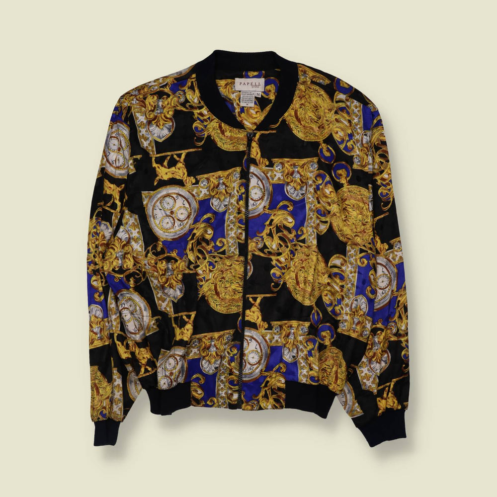 1980s | Papell Boutique | Printed Jacket - 18