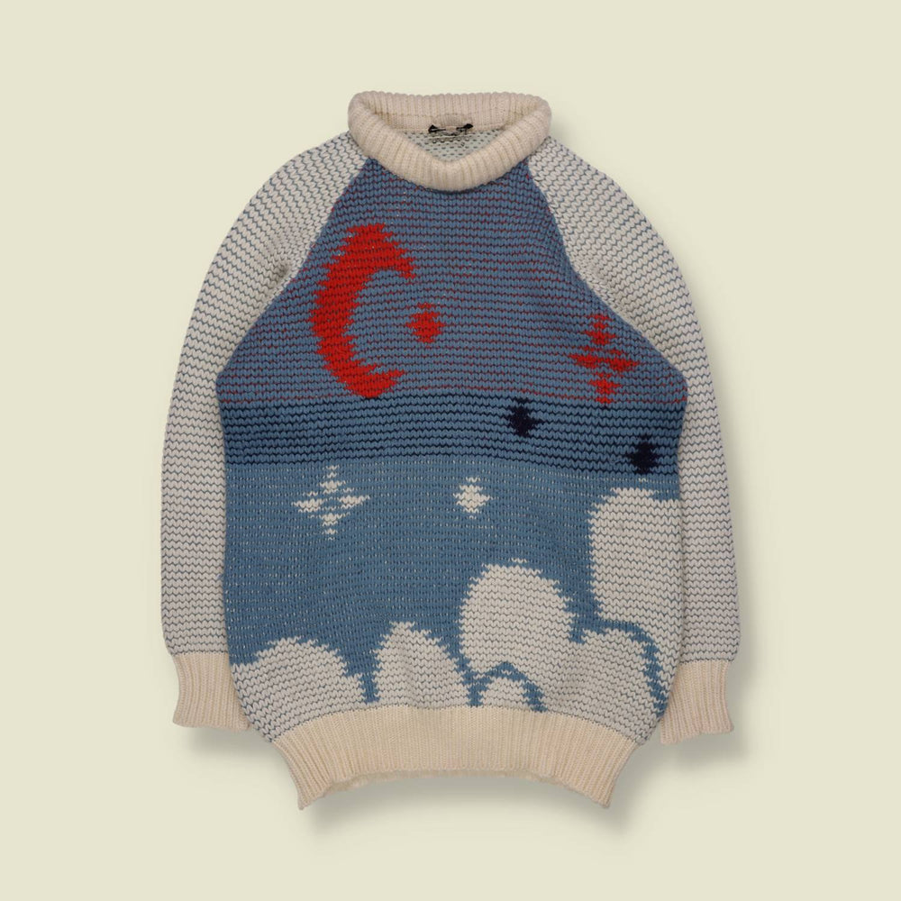 1970s | Fem Mod | Roll Neck Knit - 14