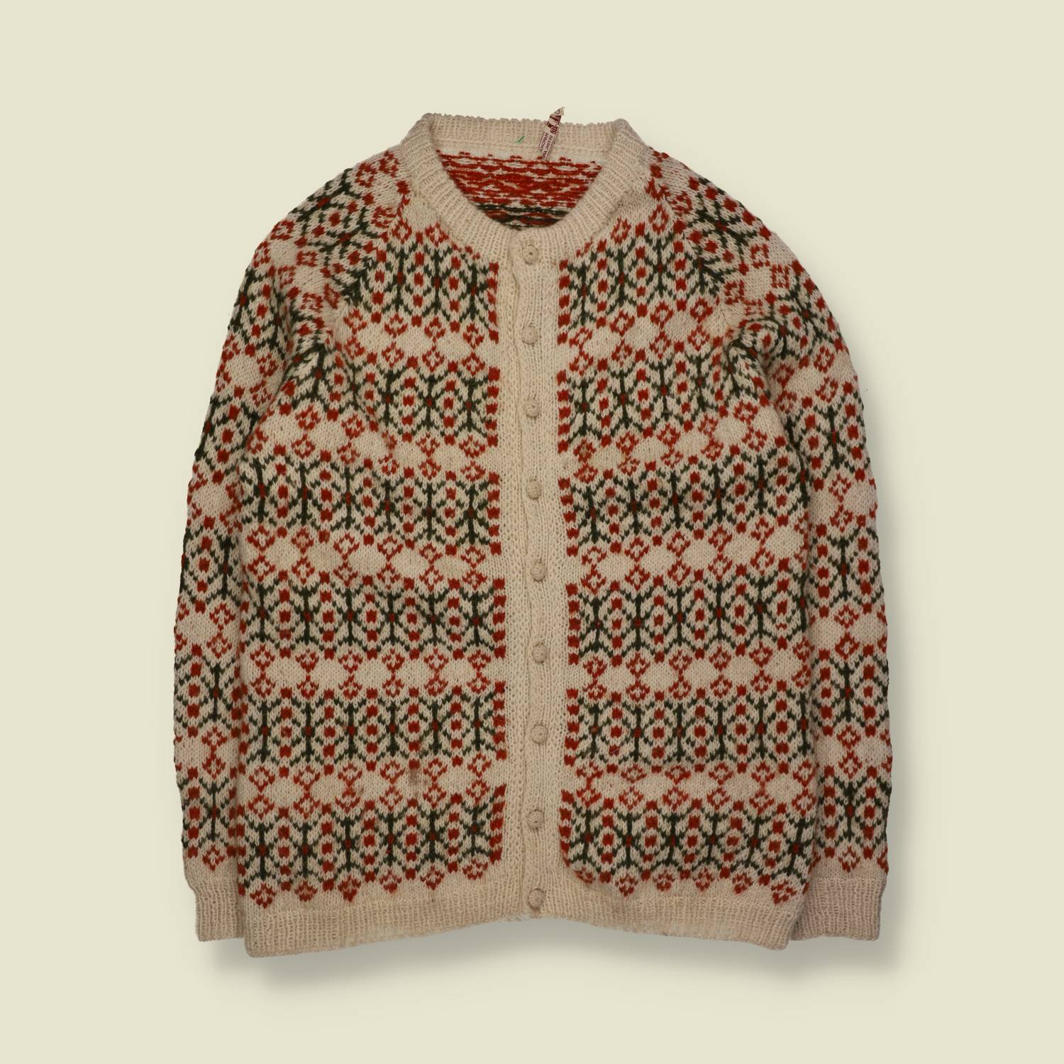 1970s | Wool Knit Cardigan - 16
