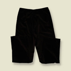 1990s | Velvet Trousers | Green - w28