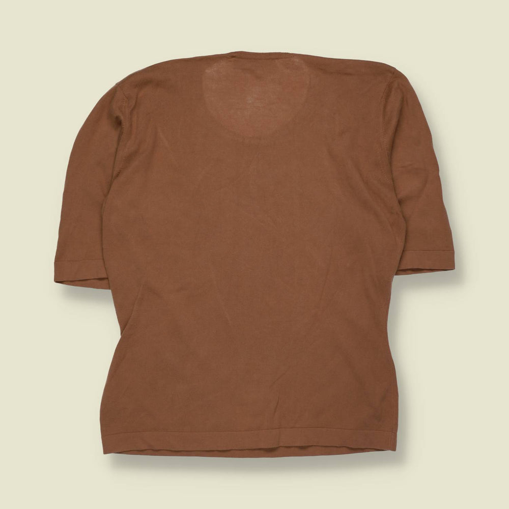 1980s | Jaeger | Made in Great Britain Cotton Tee - 10