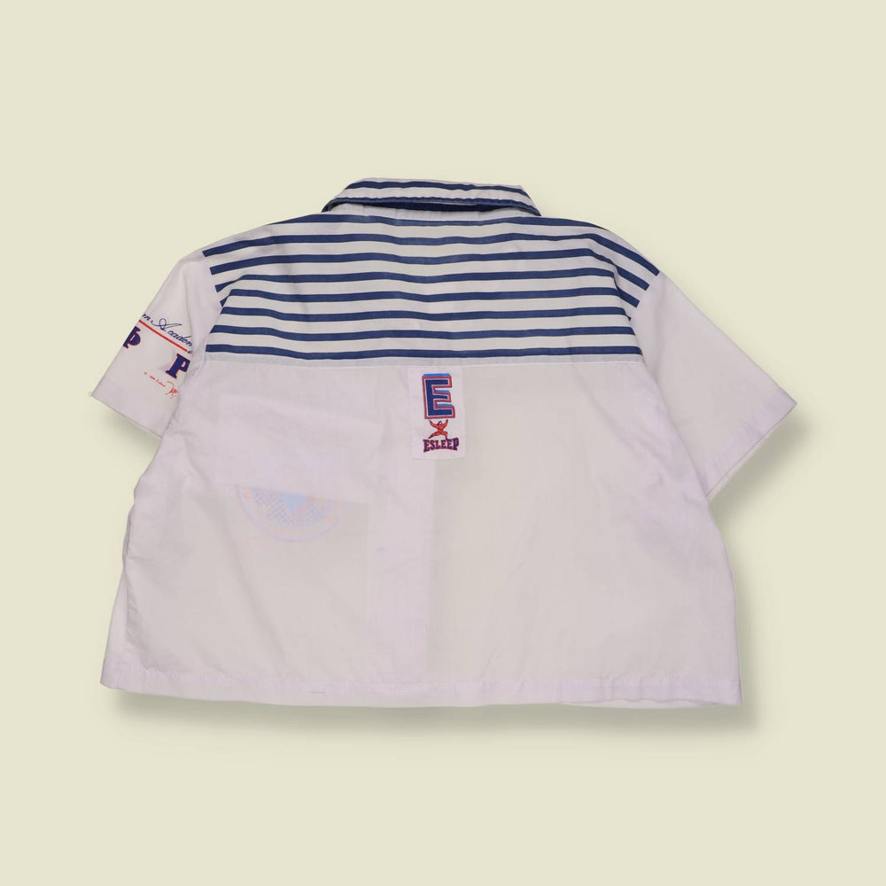 1980s | Esleep | Poly Cotton Blouse - 22