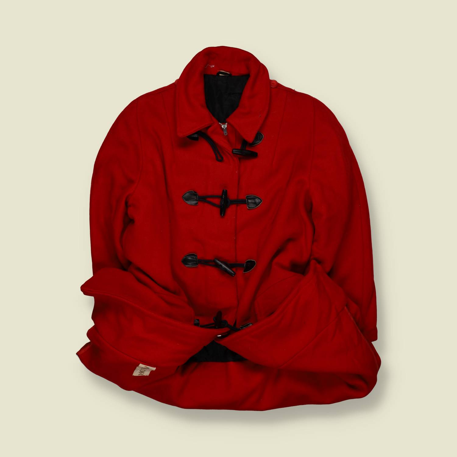 1970s | Valor | Duffle Coat | Red - 16