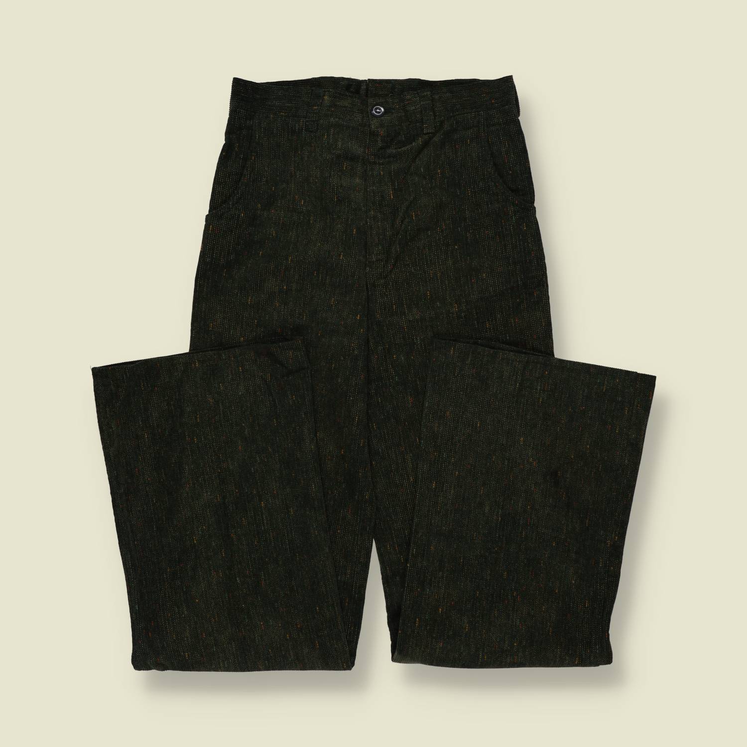 1970s | Corduroy Trousers | Green - w26