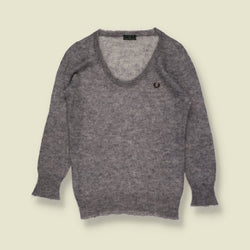 1990s | Fred Perry | Goat Cashmere Blend Knit Jumper - 8