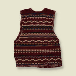 1990s | Hunt Club | Knitted Waistcoat - 14