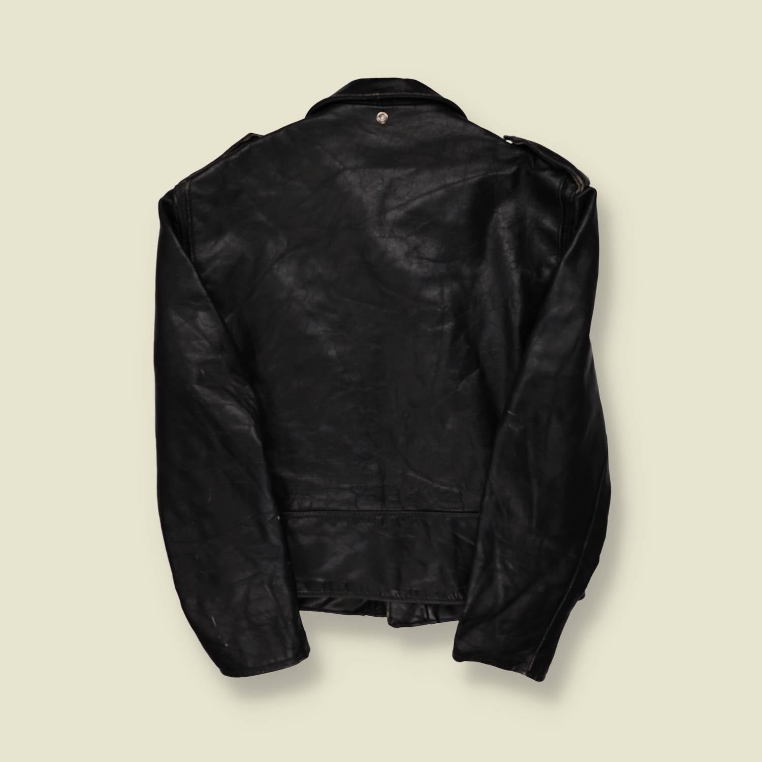 1970s/80s Made in USA Schott Perfecto Biker Jacket - L