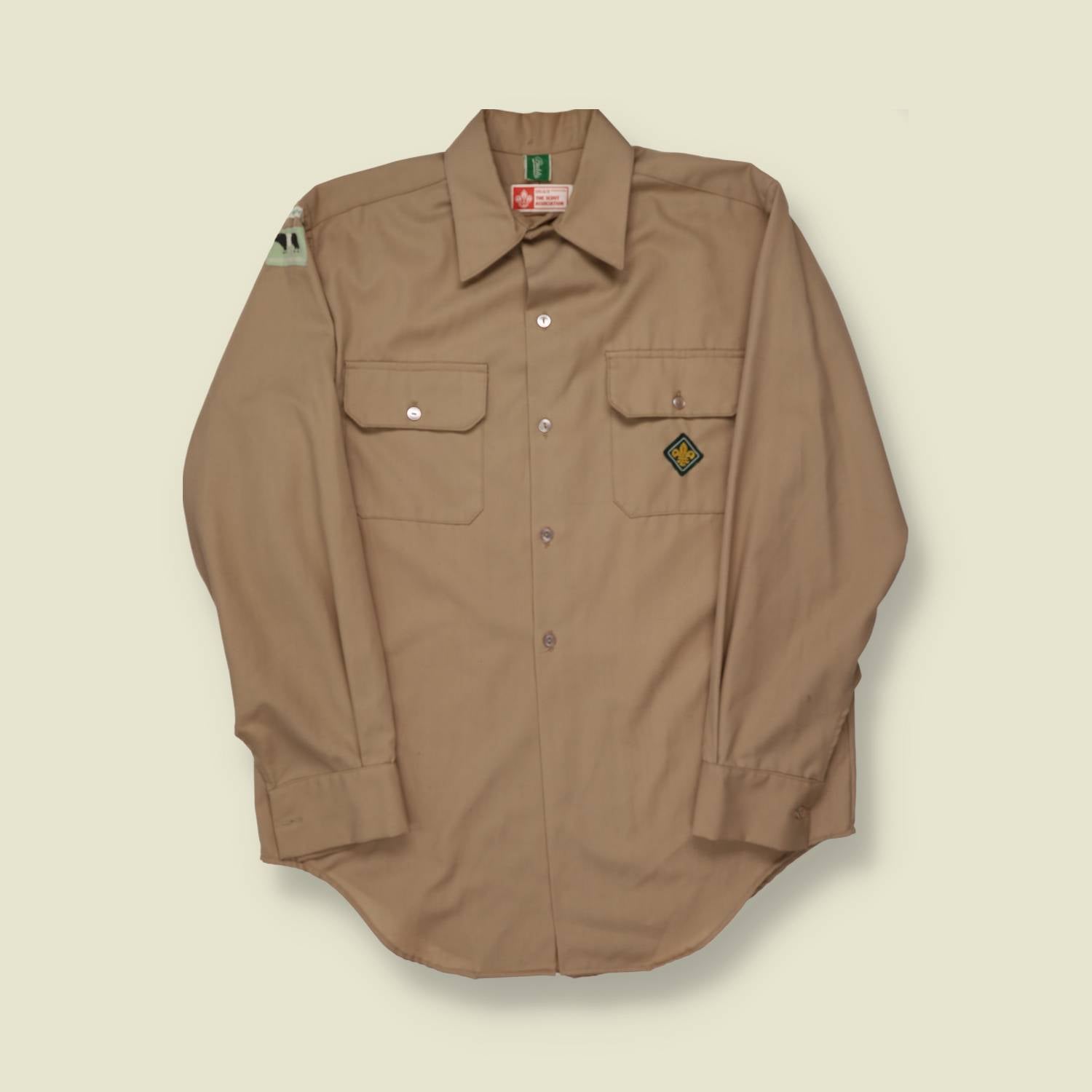 1980s Boy Scouts Shirt - M