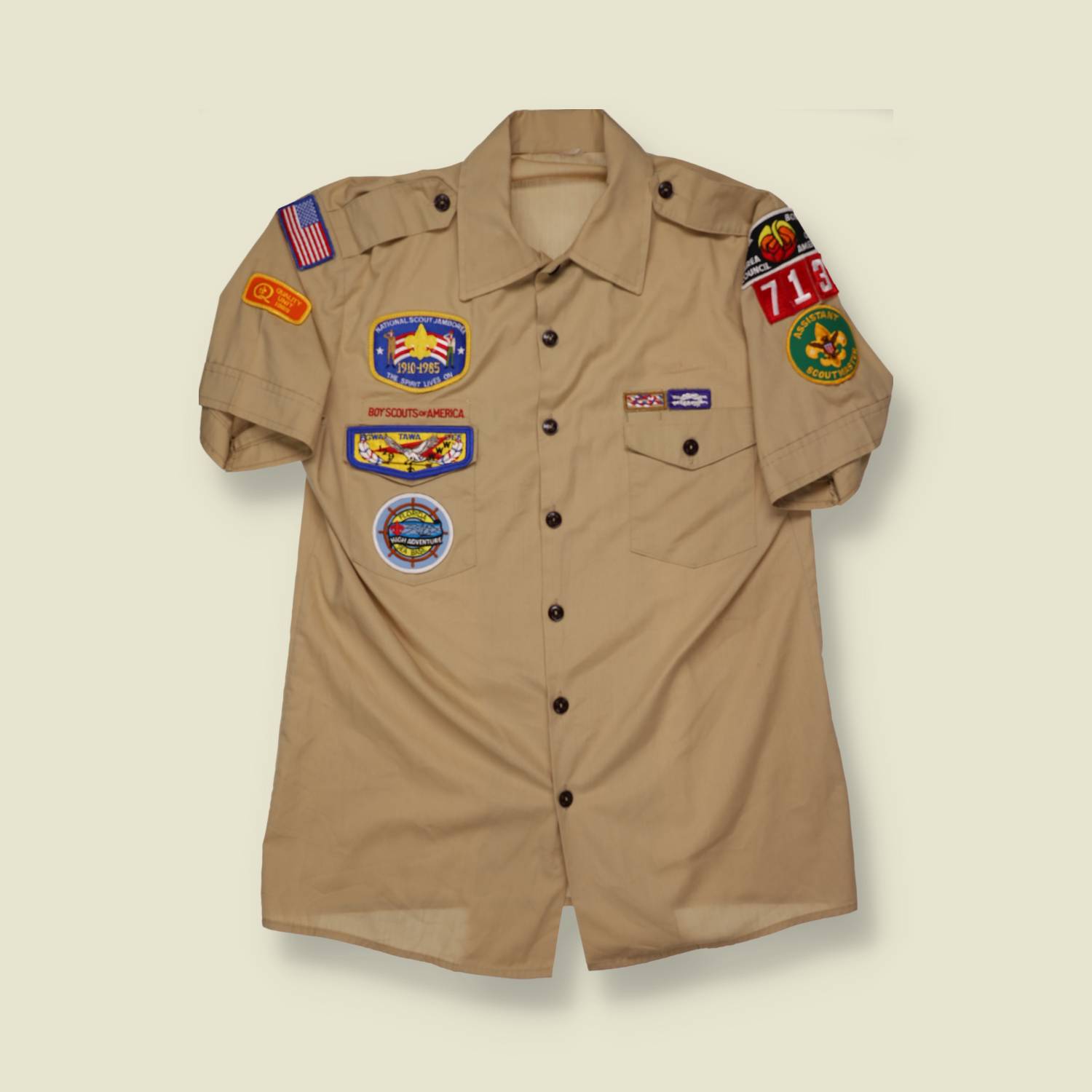 1980s Boy Scouts of America Shirt - M