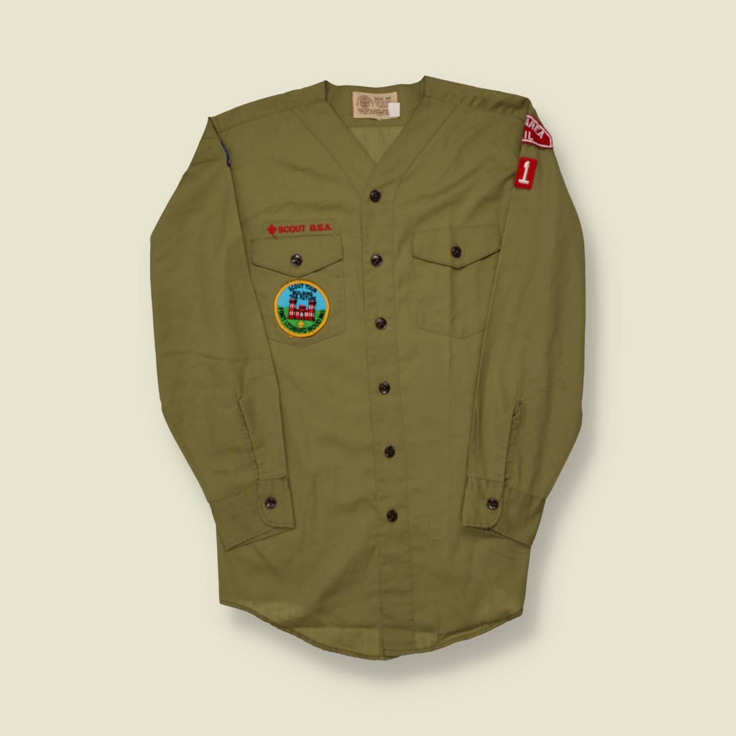 1960/70s Boy Scouts of America Shirt - S