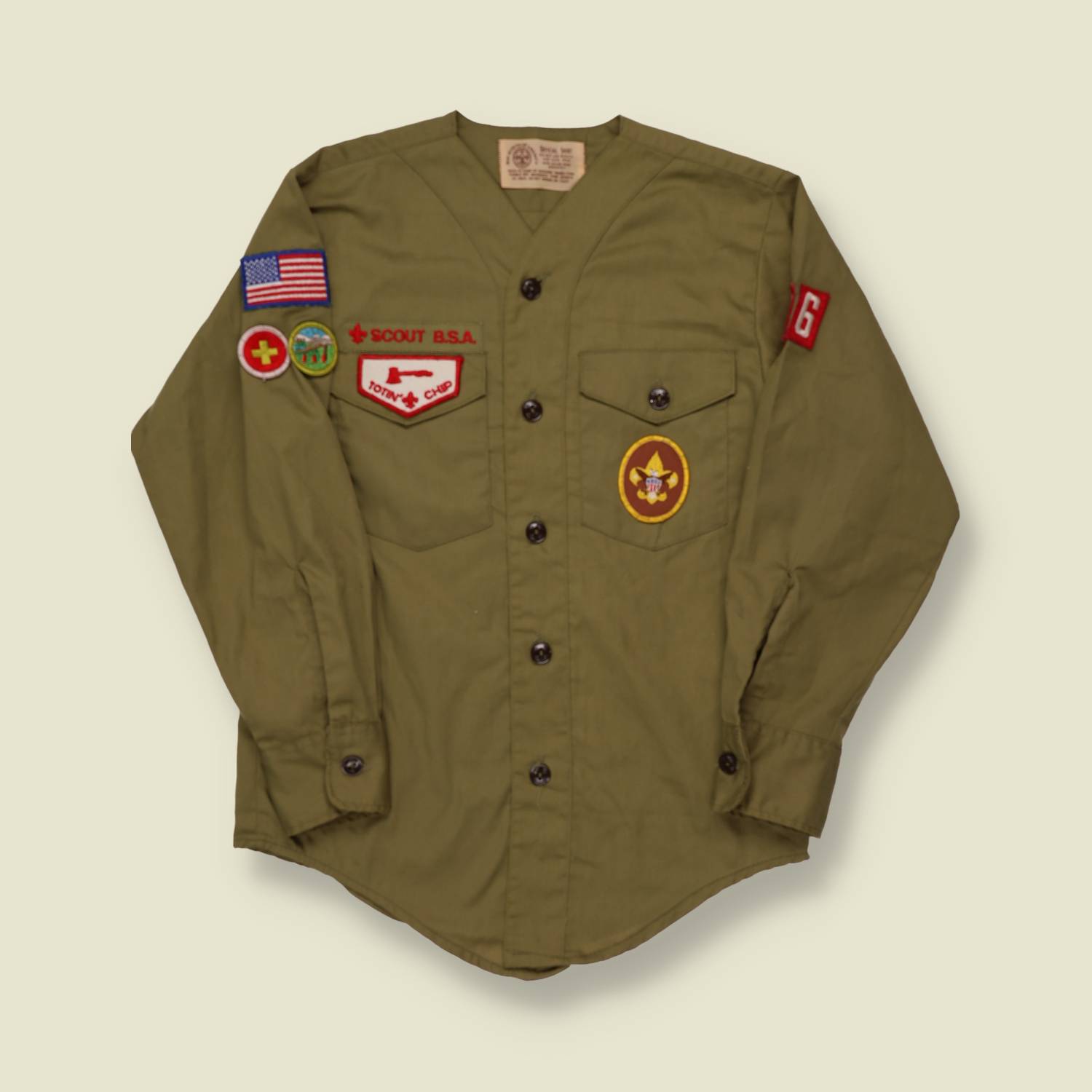 1960s/70s Boy Scouts of America Shirt - XXS