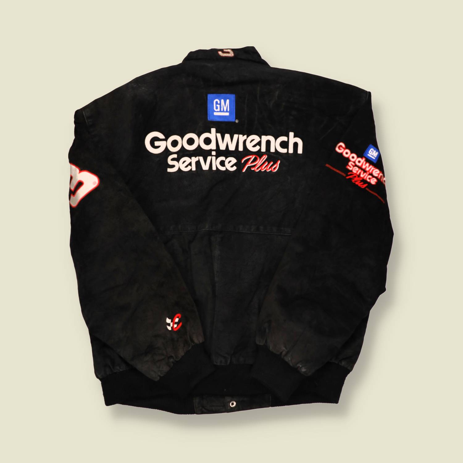 2000s Goodwrench NASCAR Leather Jacket - XL