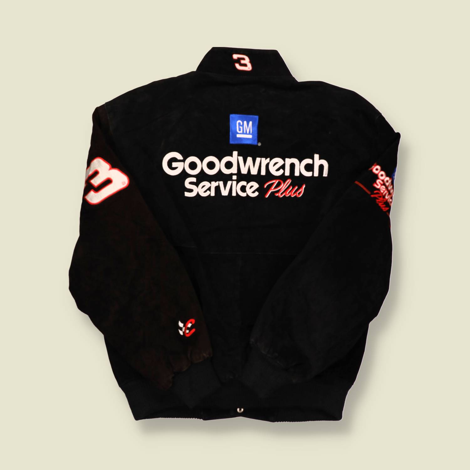 2000s Goodwrench NASCAR Leather Jacket - M/L