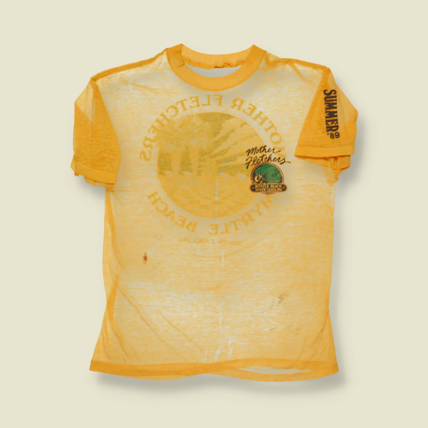 1989 Myrtle Beach Paper Thin Tee - S