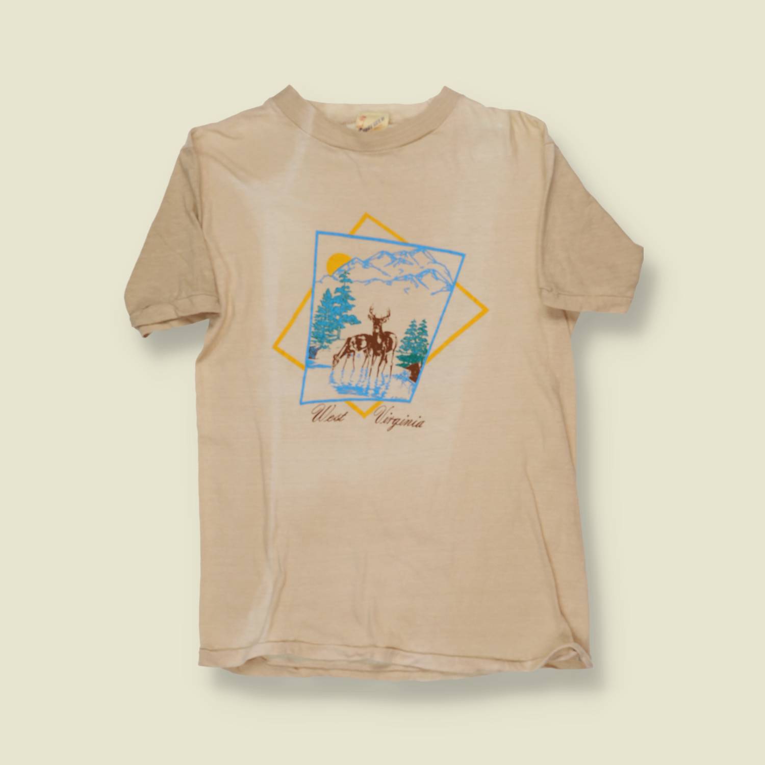 1970s West Virginia Tee - XXS