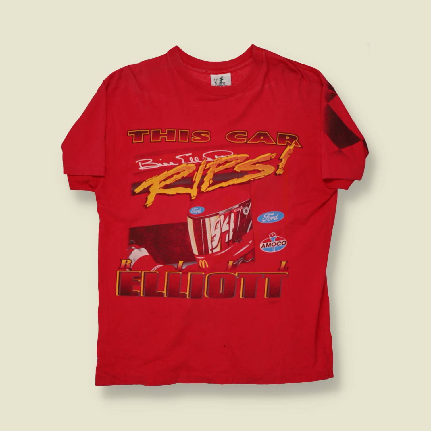 1995 Billie Elliot McDonalds Corp Racing Tee - M