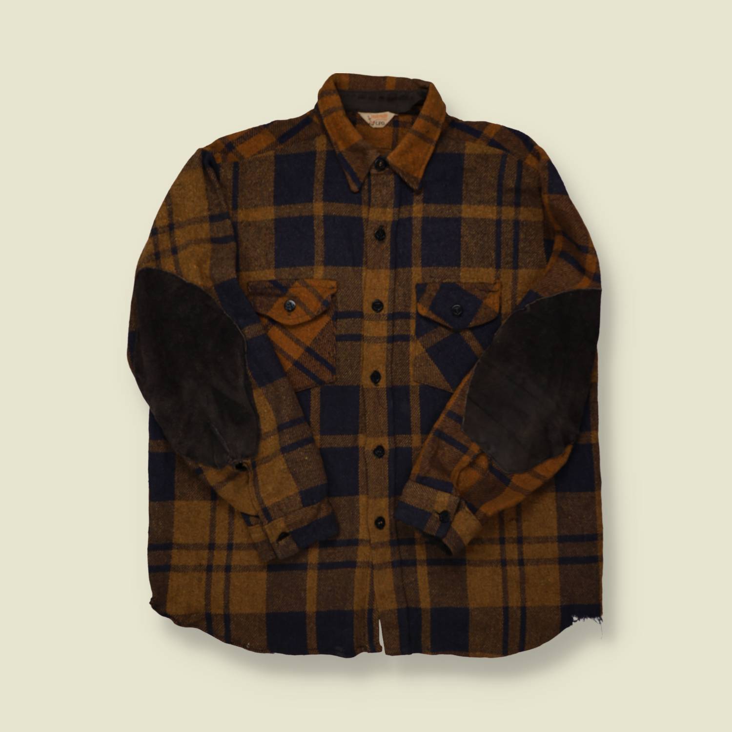 1970s CPO Anchor Button Overshirt - XL