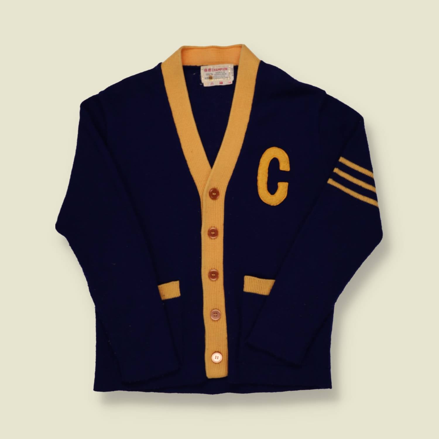 1970s Letterman Cardigan - S/M