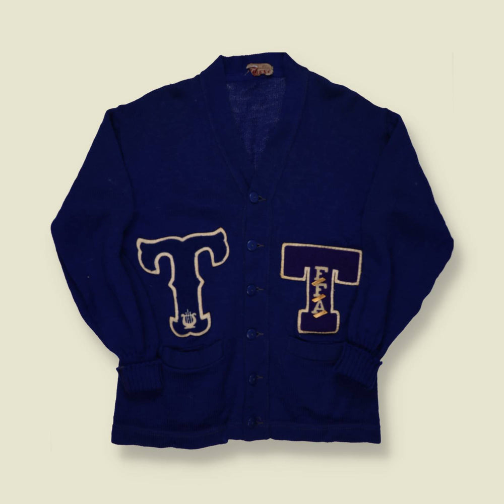 40s/50s Letterman Cardigan - XS/S