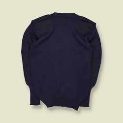 1990s | Royal Air Force | Commando Sweater | Navy – L