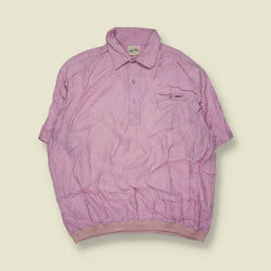 1980s | Angelo Litrico | Short Sleeve Polo Shirt | Pink – XXXXL