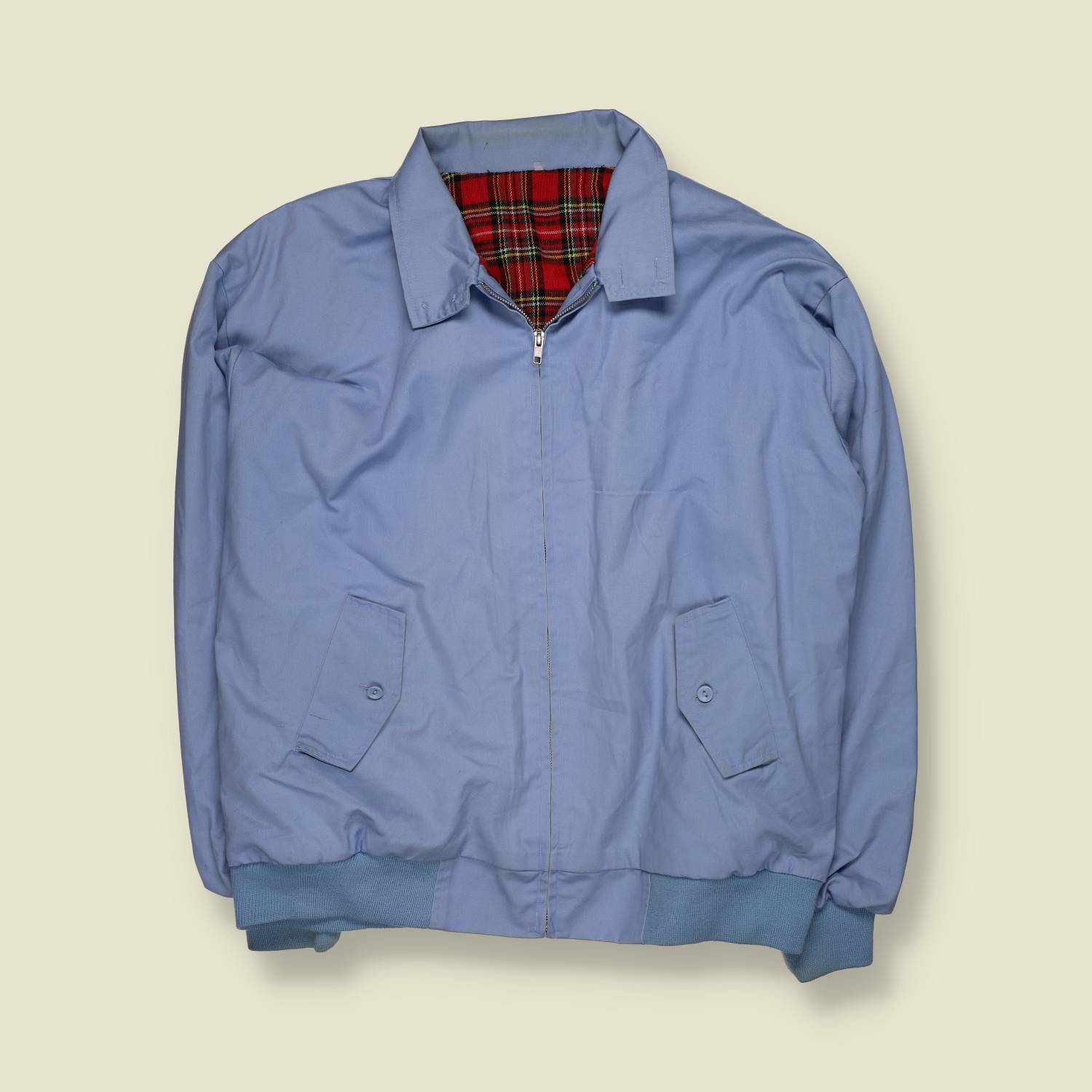 1990s | Harrington Jacket | Sky Blue – S