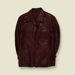 1970s | Leather Jacket | Oxblood – M
