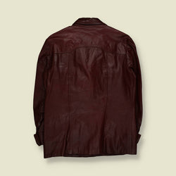 1970s | Leather Jacket | Oxblood – M