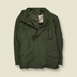 1990s | Alpha Industries | M-65 Field Jacket | Olive – XXXXL