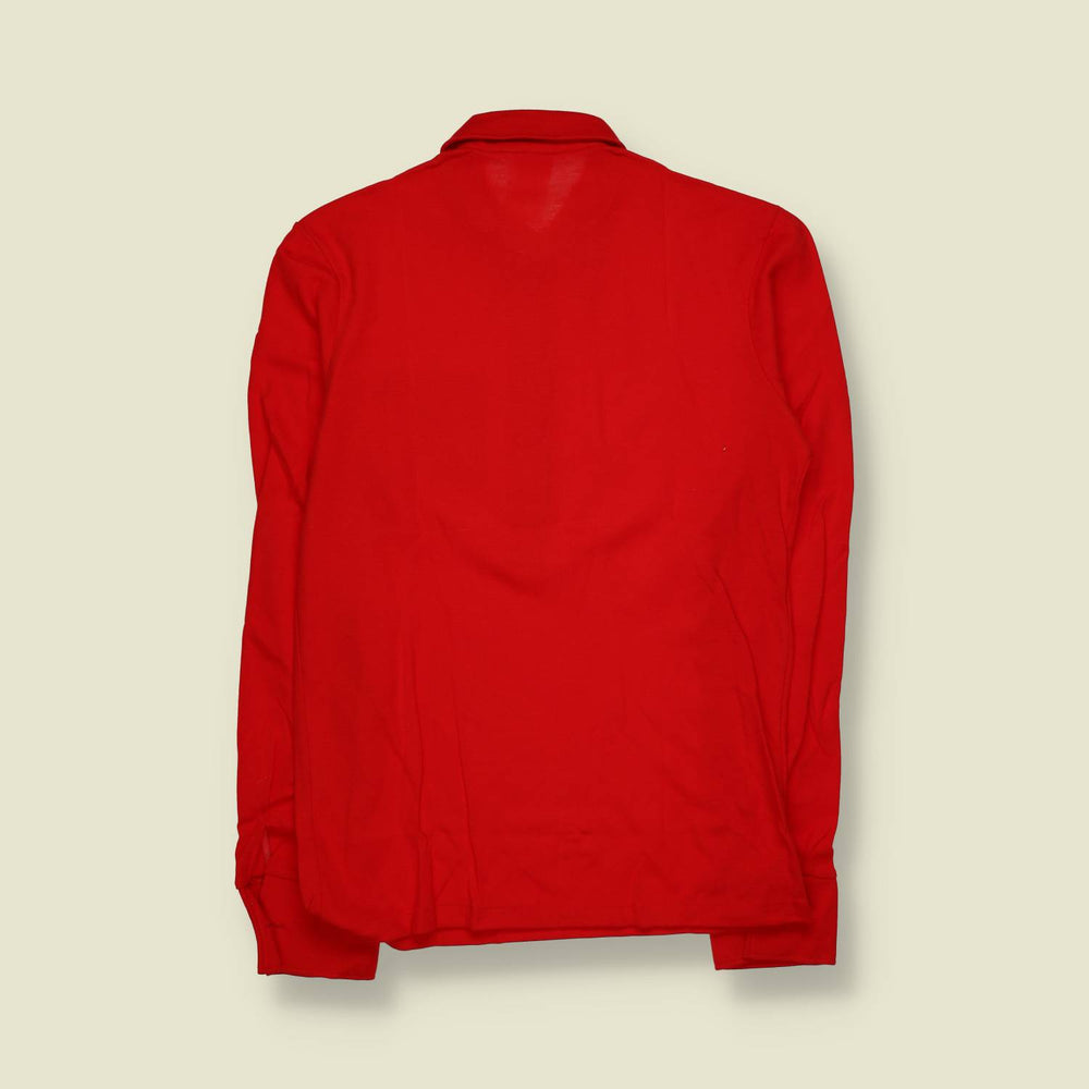 1970s | TGL | Deadstock Polo Shirt | Red | Made In Sweden – S
