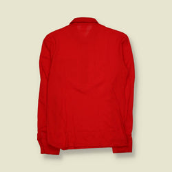 1970s | TGL | Deadstock Polo Shirt | Red | Made In Sweden – S