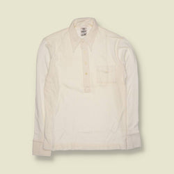 1970s | TGL | Deadstock Polo Shirt | White | Made In Sweden – S