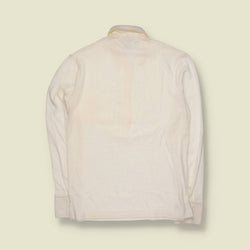 1970s | TGL | Deadstock Polo Shirt | White | Made In Sweden – S