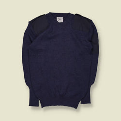 1990s | Royal Air Force | Commando Sweater | Navy – L