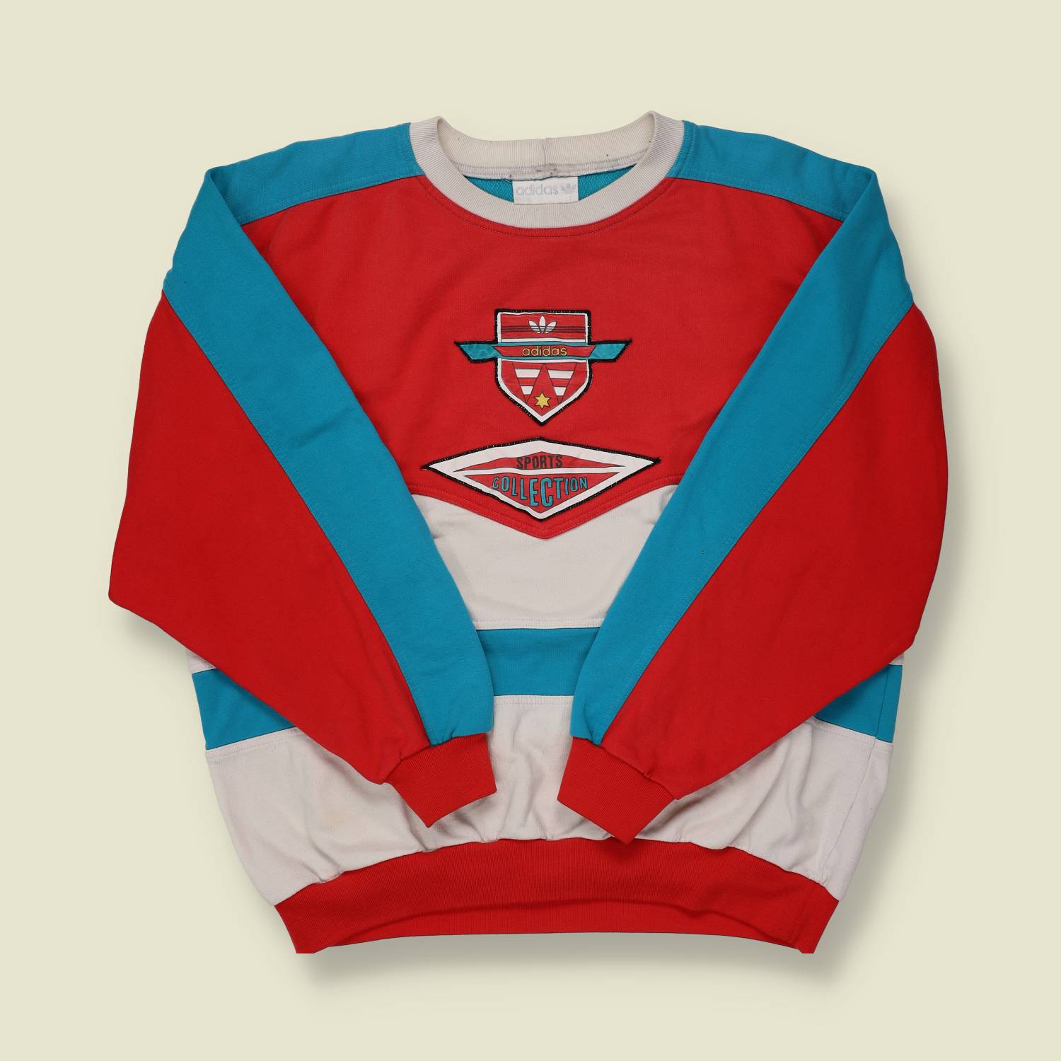 1980s Adidas Sweater - XL