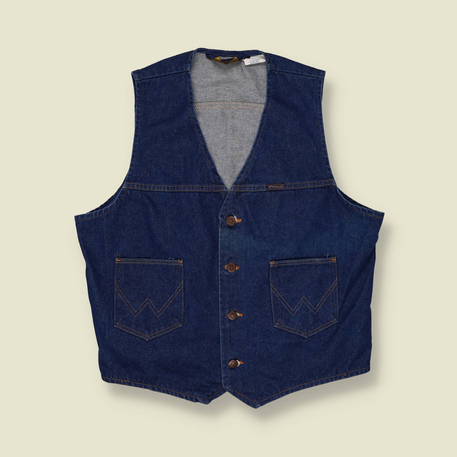 1970s Wrangler Denim Vest - XL