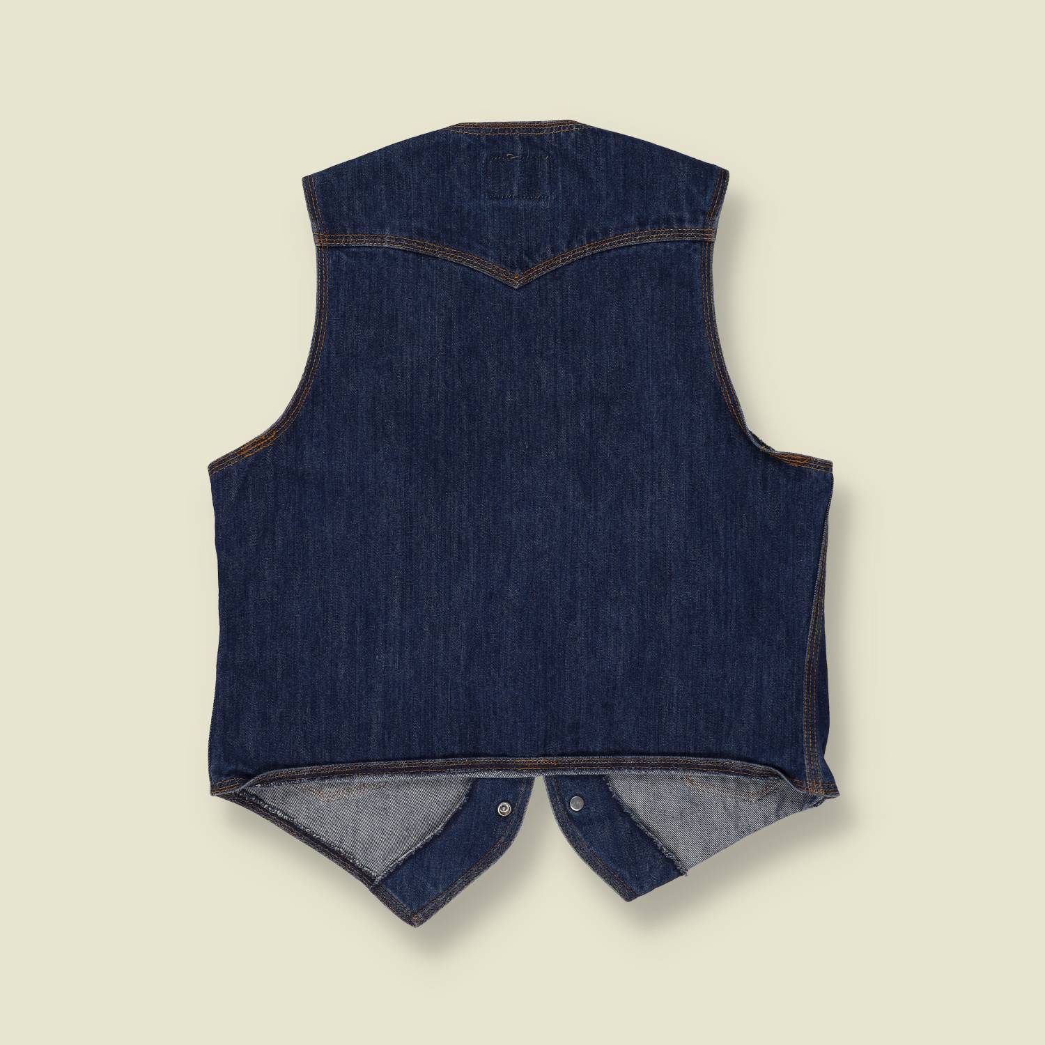 1970s Levi's Made in USA Orange Tab Vest - S/M