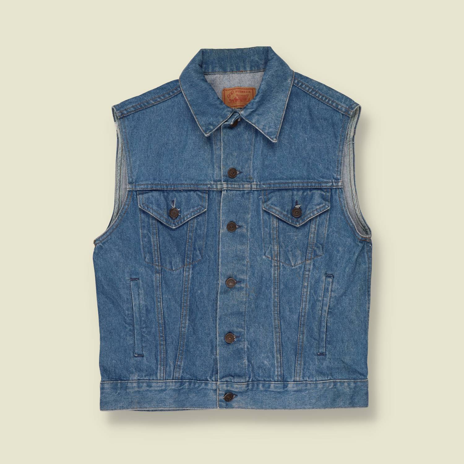 1980s Gap Harley Davidson Vest - S/M