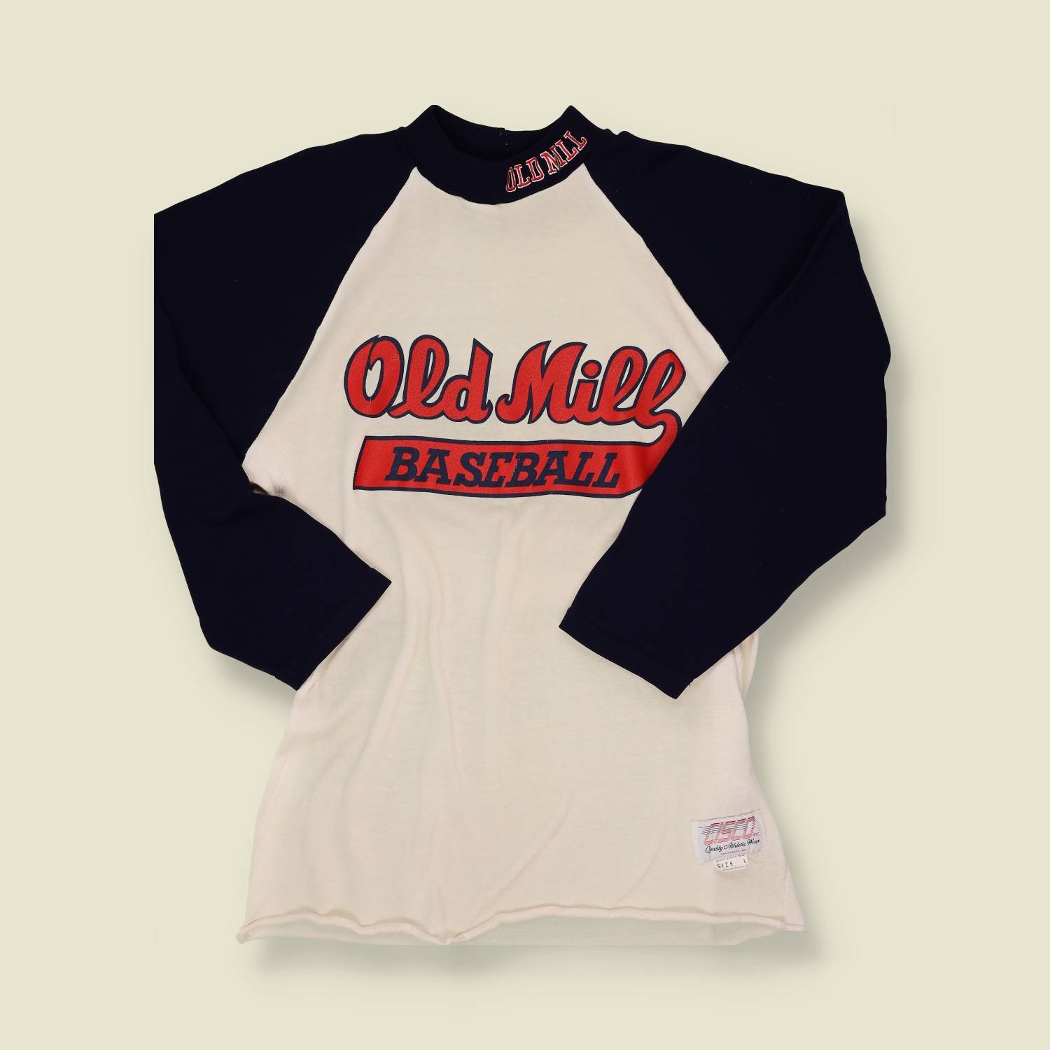 1980s Made in USA Old Mill Jersey - M/L