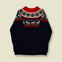 1970s Hand Knitted Jumper - XS/S