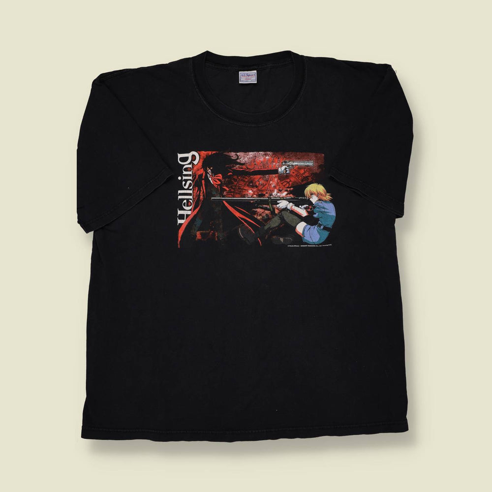 2000s Hellsing Vampire Dark Fantasy Tee - XXL