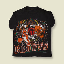 1993 Tasmanian Devil "Taz"  Cleveland Browns Tee - L