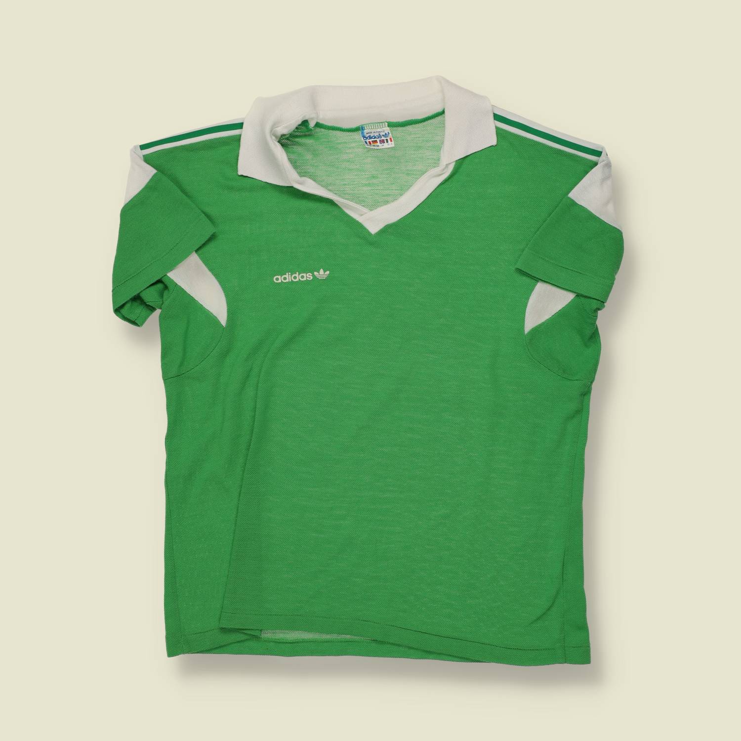 1980s Adidas Football Shirt - XS/S