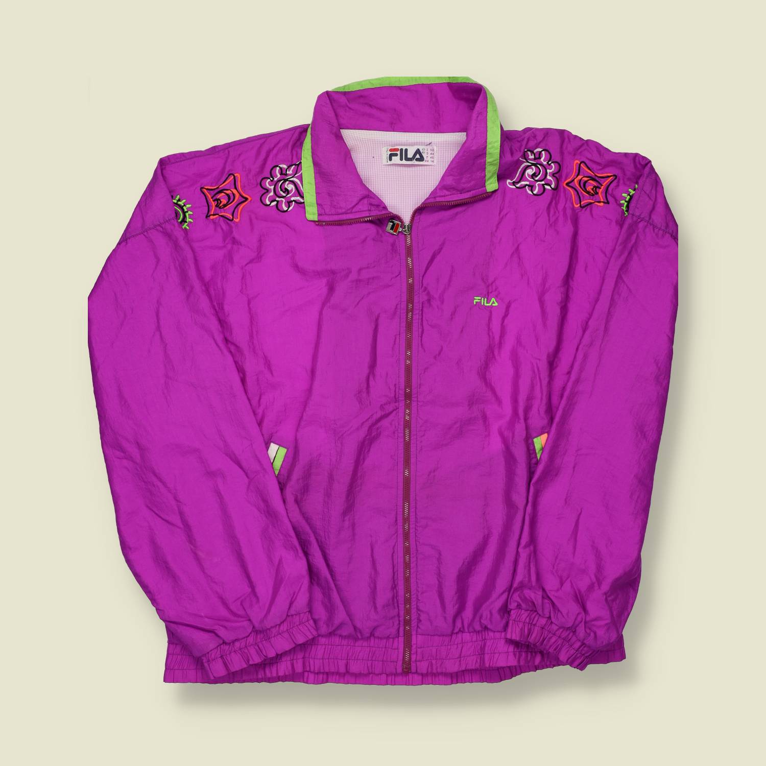 1990s Fila Track Top - L/XL