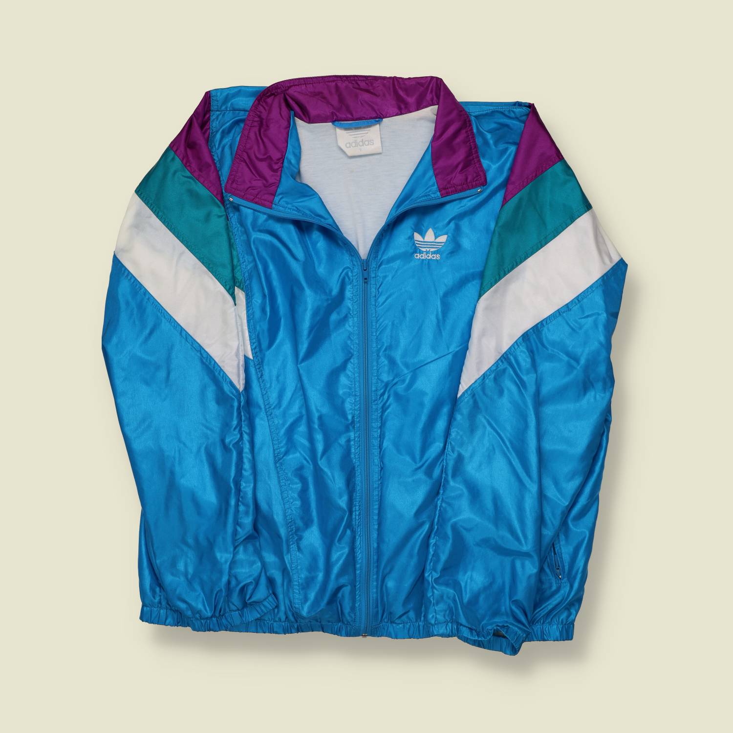 1980s Adidas Track Top - XXL