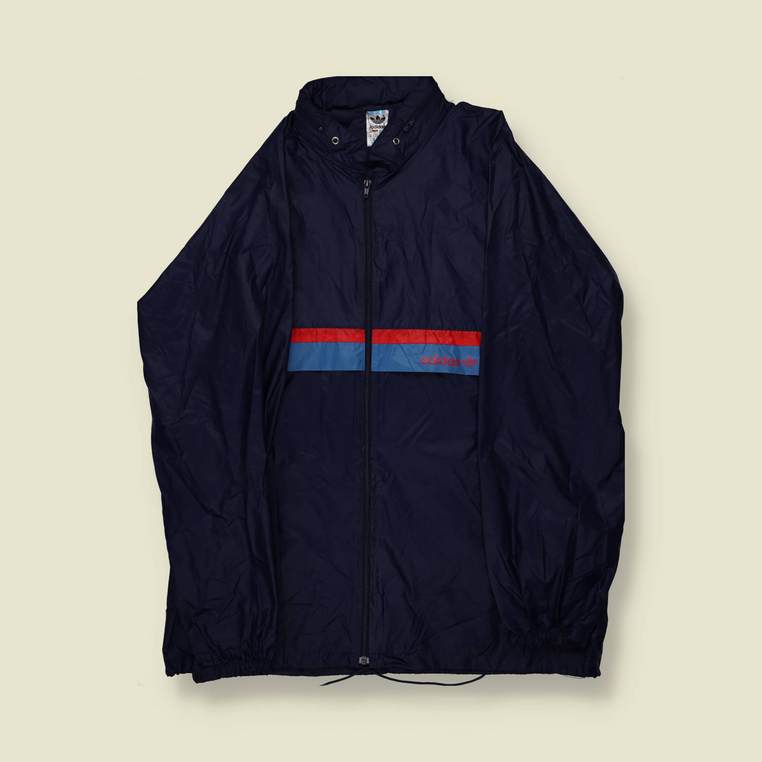 1980s Packable Adidas Windbreaker - XXL
