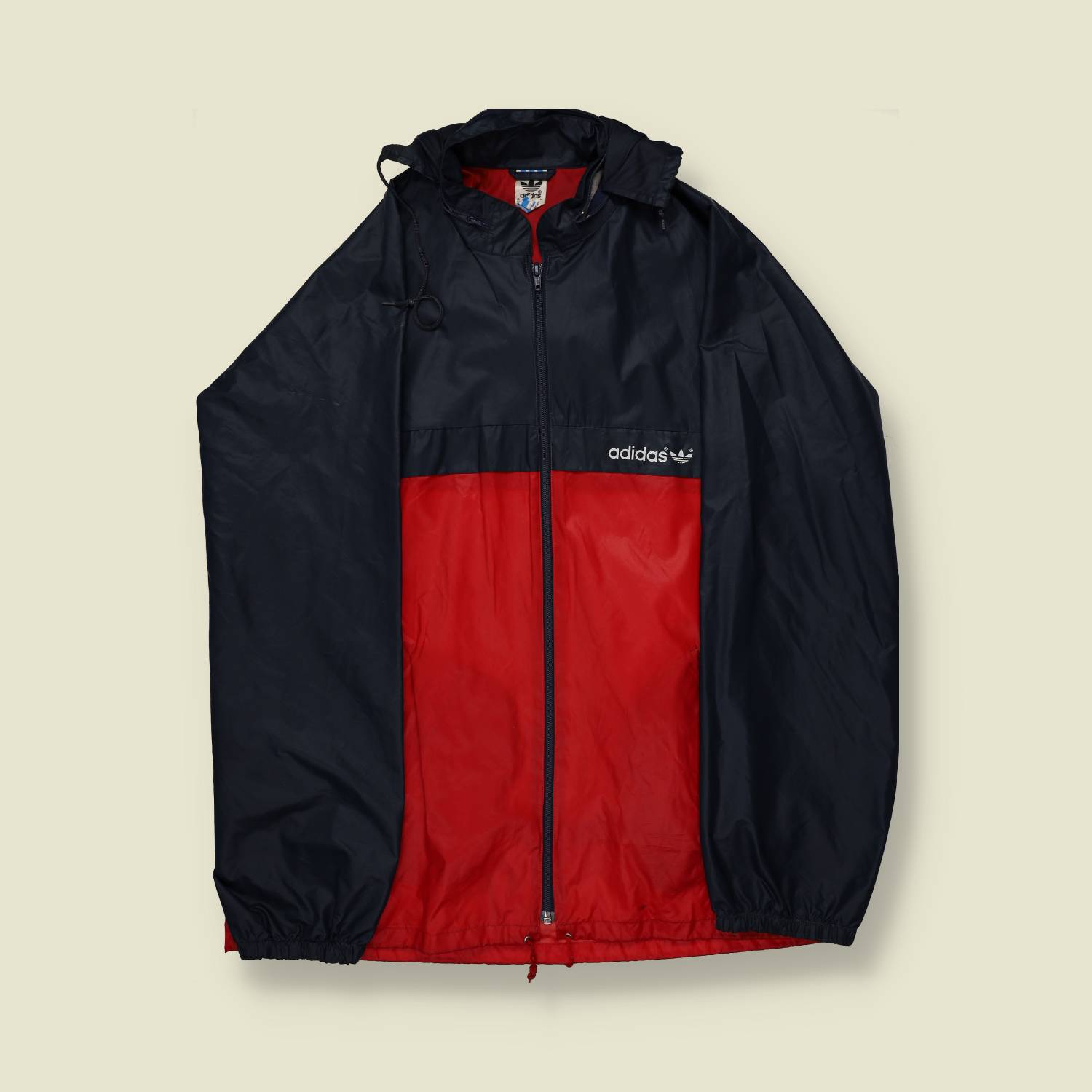 1980s Adidas Windbreaker - XXL