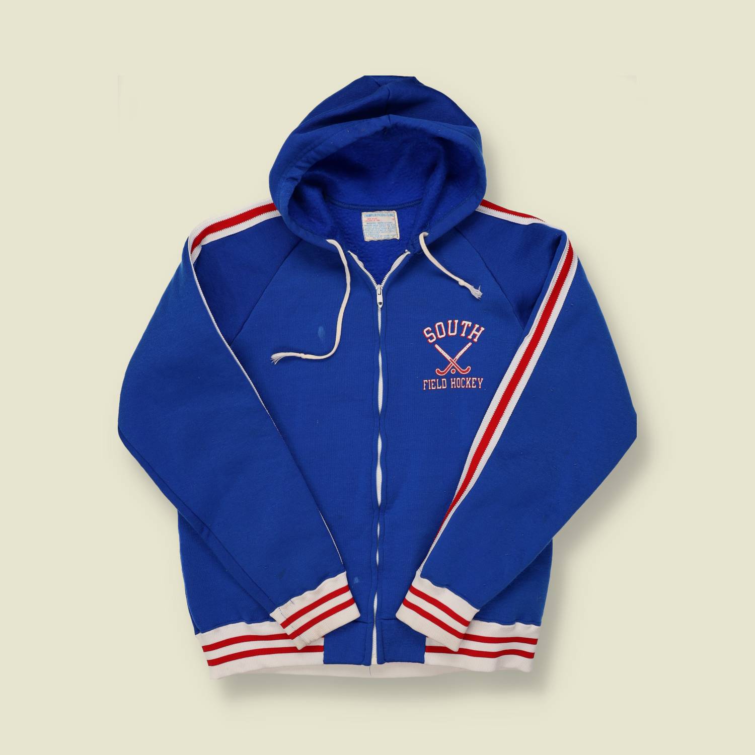 1960s/70s Champion Hockey Track Top - XS/S