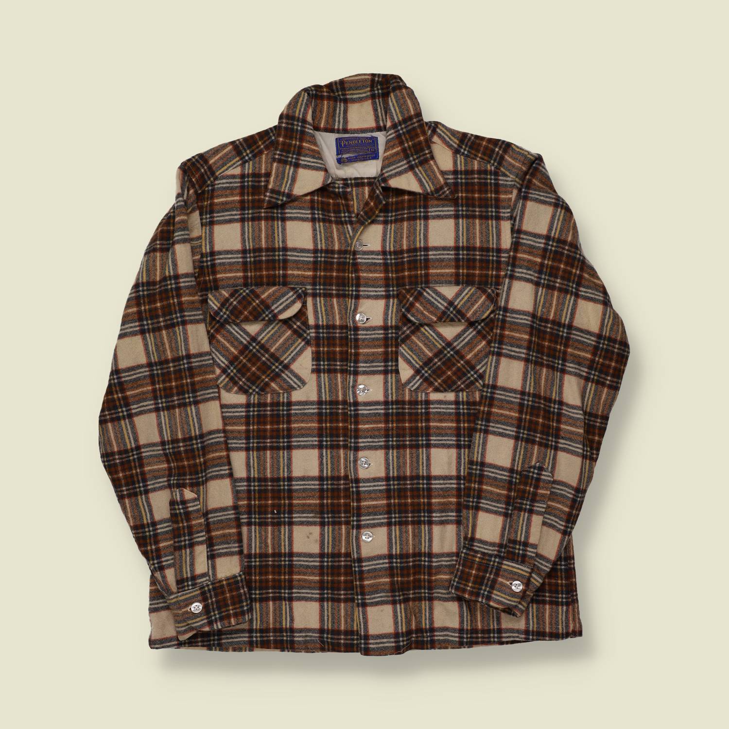1970s Made In USA Pendleton Board Shirt - M