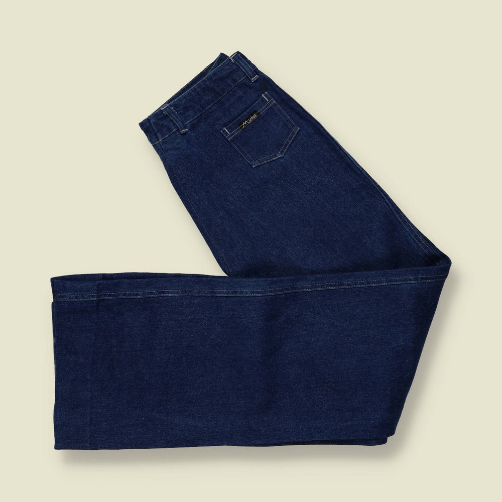 1970s | Mitchel | Denim Flares | Indigo - w30